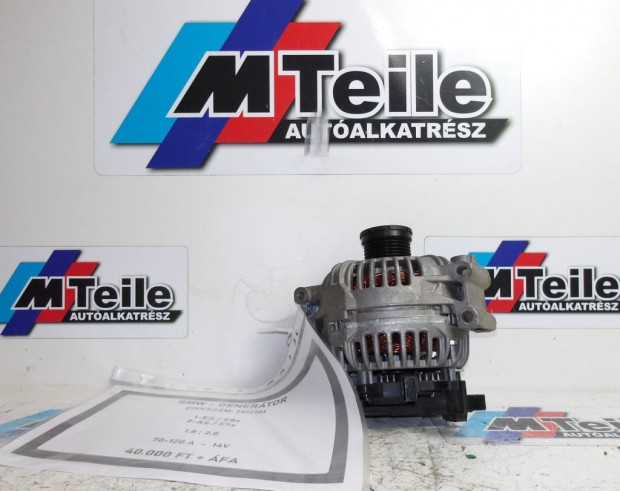 [GYRI BONTOTT] BMW - GENERTOR -  70-120A  -  14V - 1-ES ; 3-AS / E8